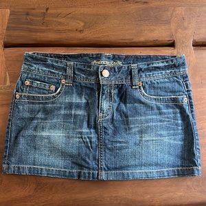 American Eagle jean skirt